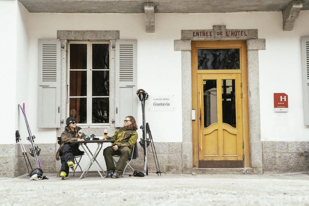 Langley Hotel Gustavia Chamonix Exteriör bild